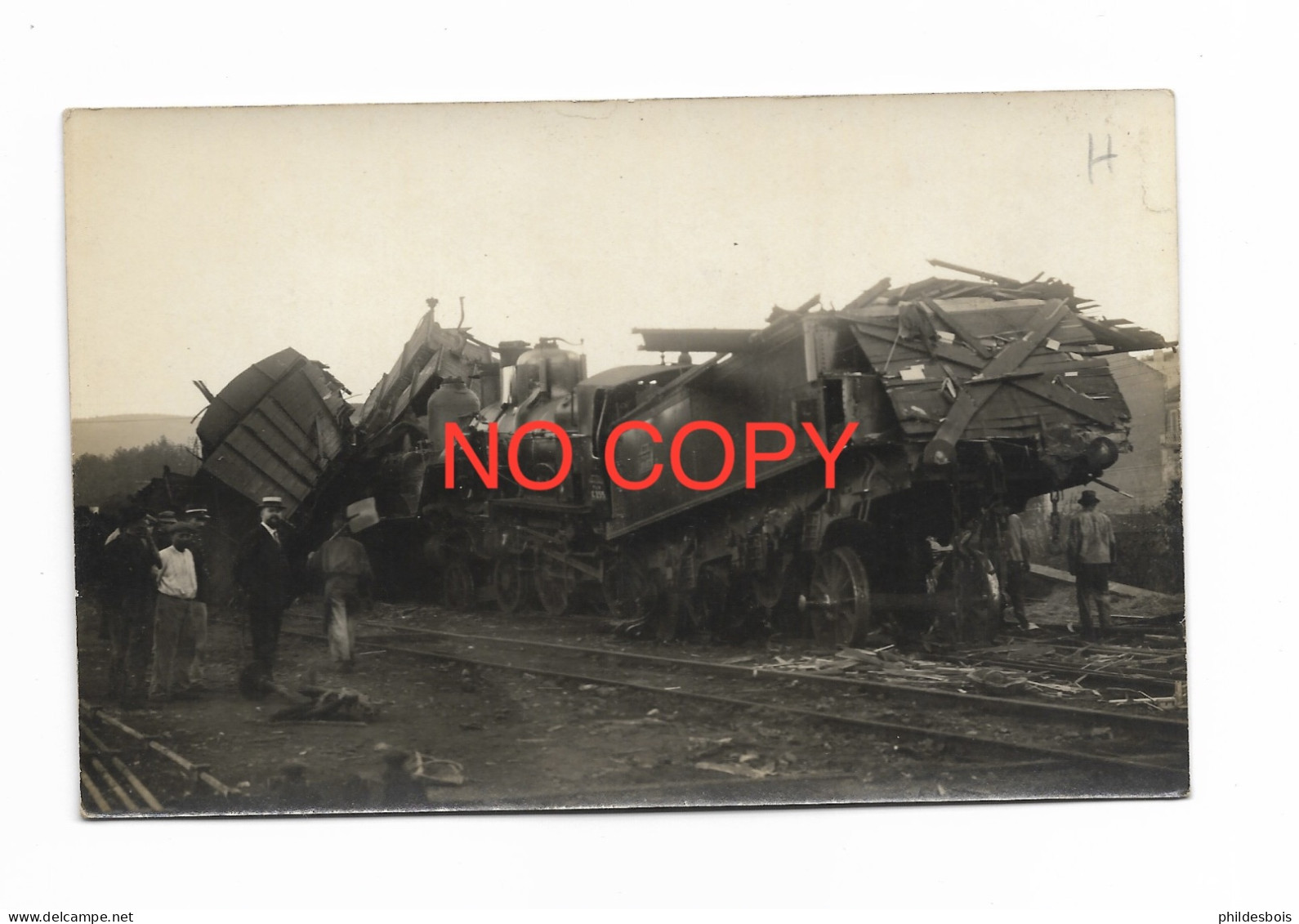 ARDECHE  LE TEIL ( Carte Photo) RARE Catastrophe Ferroviaire Aout 1917 Ligne D'Ales - Le Teil