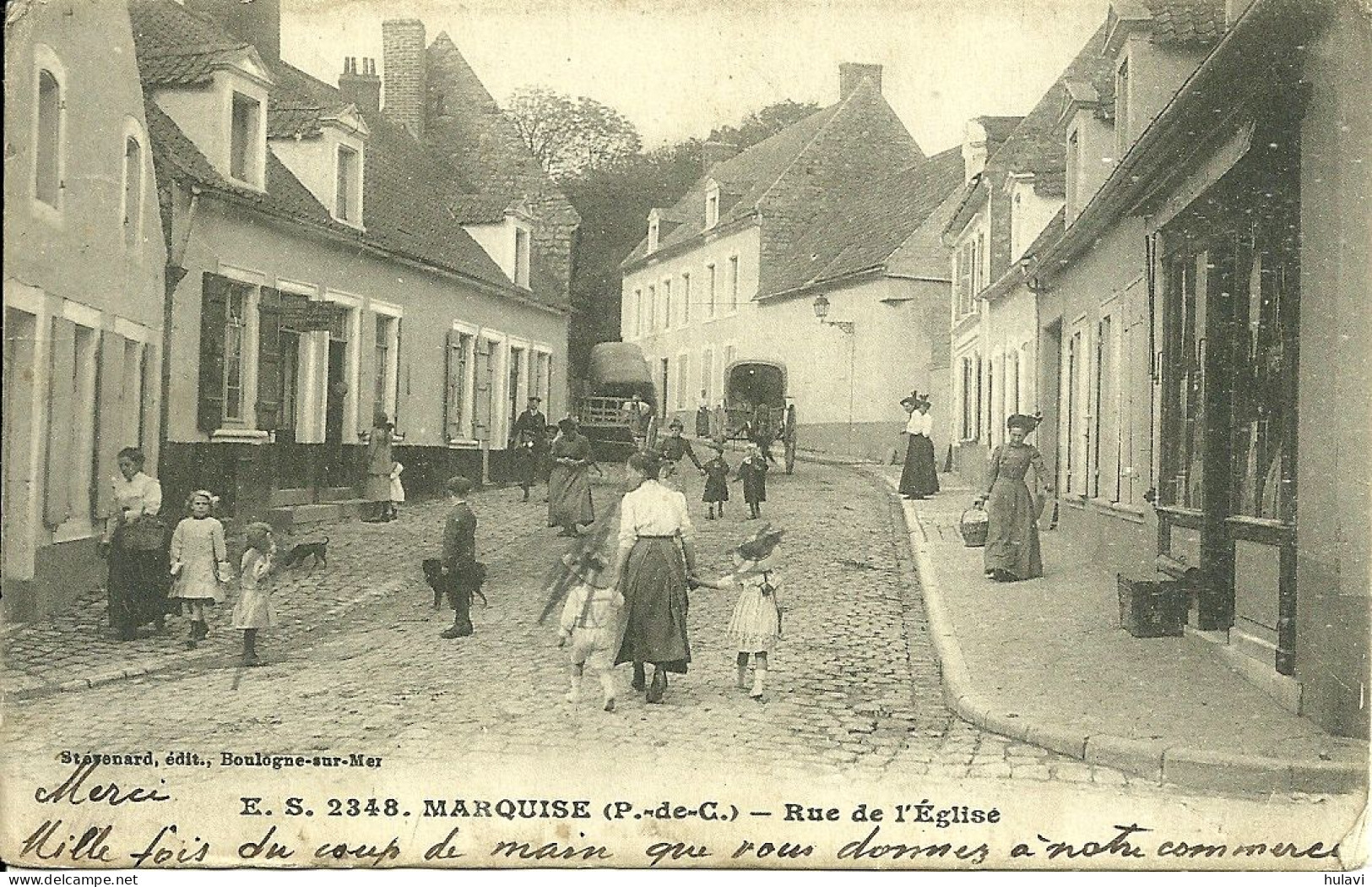 62  MARQUISE - RUE DE L' EGLISE (ref A7303) - Marquise