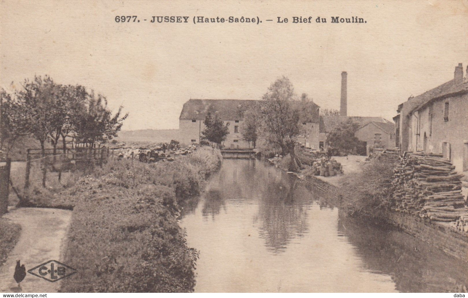 Jussey.  Le Bief Du Moulin - Jussey