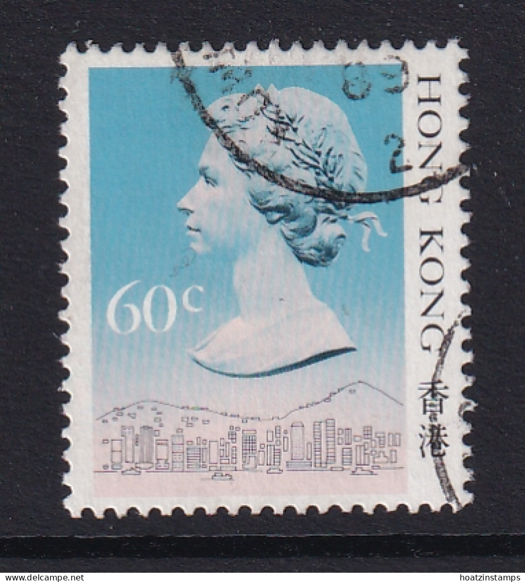 Hong Kong: 1987/88   QE II  (Type II - Lighter Shading)   SG541B      60c       Used - Used Stamps