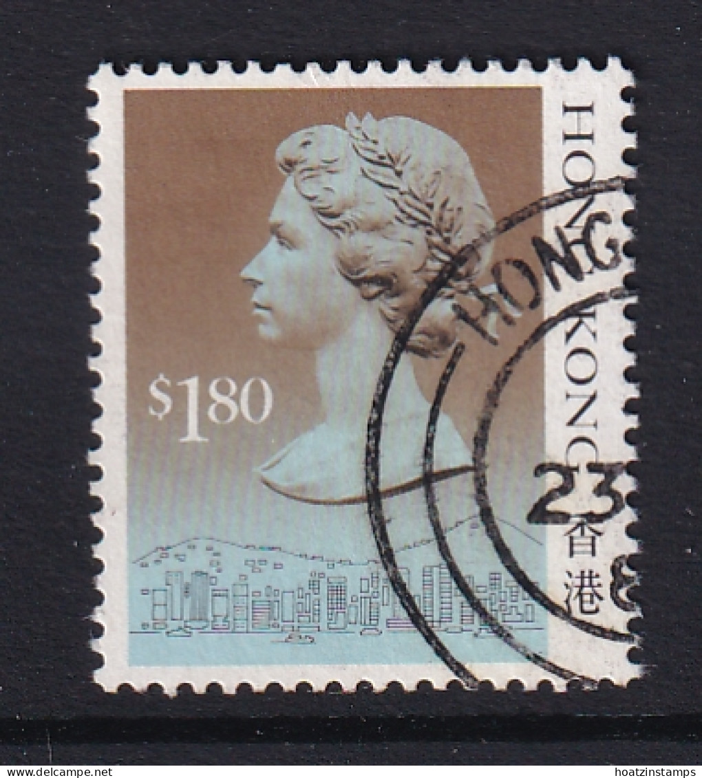 Hong Kong: 1987/88   QE II  (Type II - Lighter Shading)   SG547cB      $1.80       Used  - Used Stamps