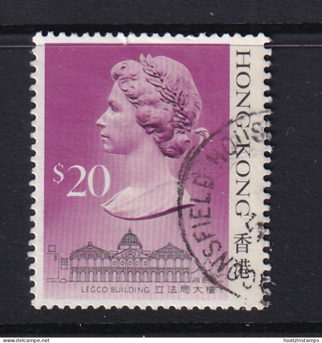 Hong Kong: 1987/88   QE II  (Type II - Lighter Shading)   SG551B      $20       Used  - Used Stamps