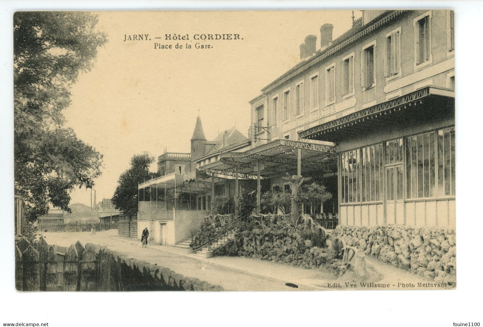 JARNY Place De La Gare Hôtel CORDIER - Jarny