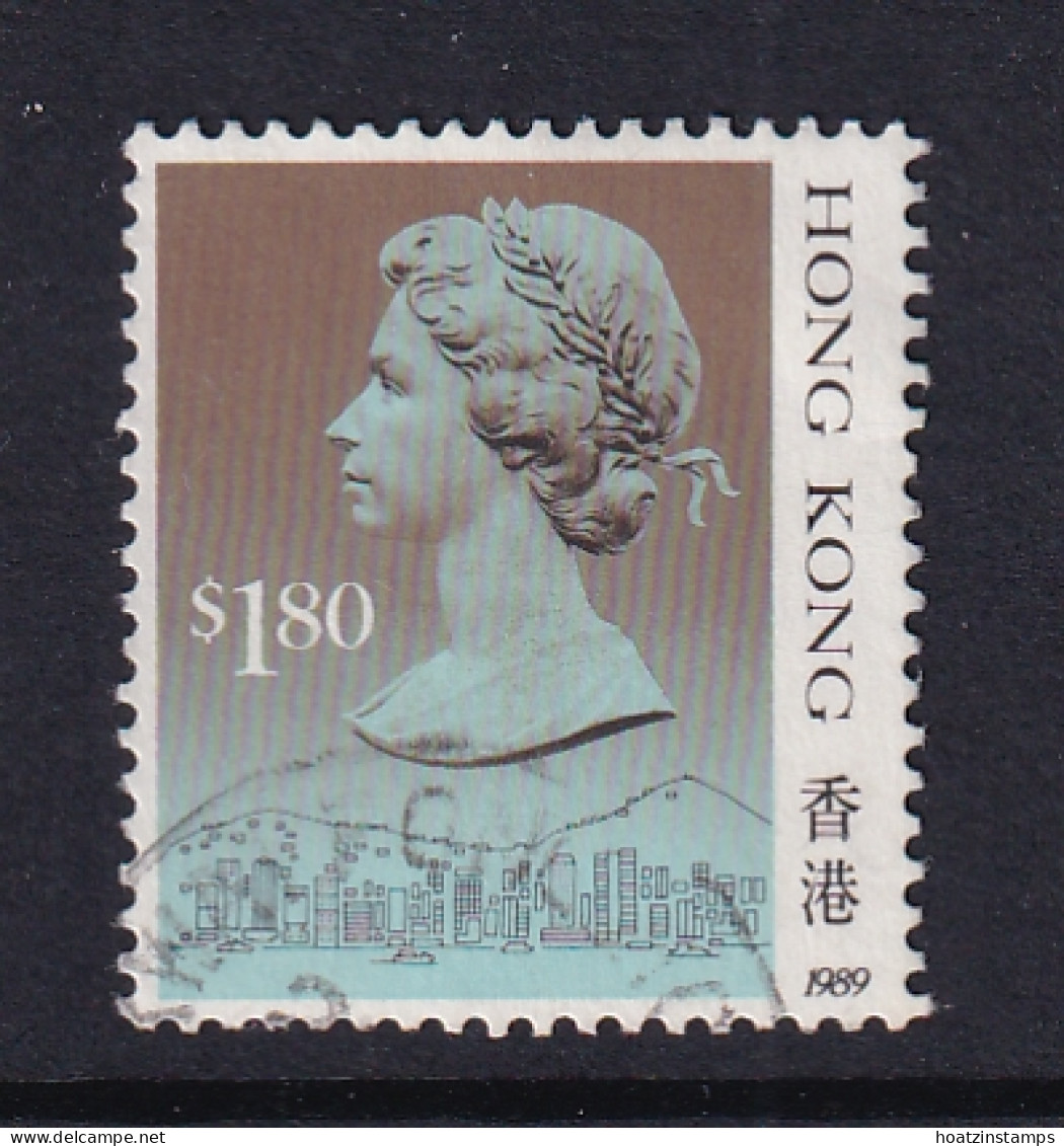 Hong Kong: 1989/91   QE II     SG610      $1.80   [Imprint Date: '1989']    Used - Gebraucht