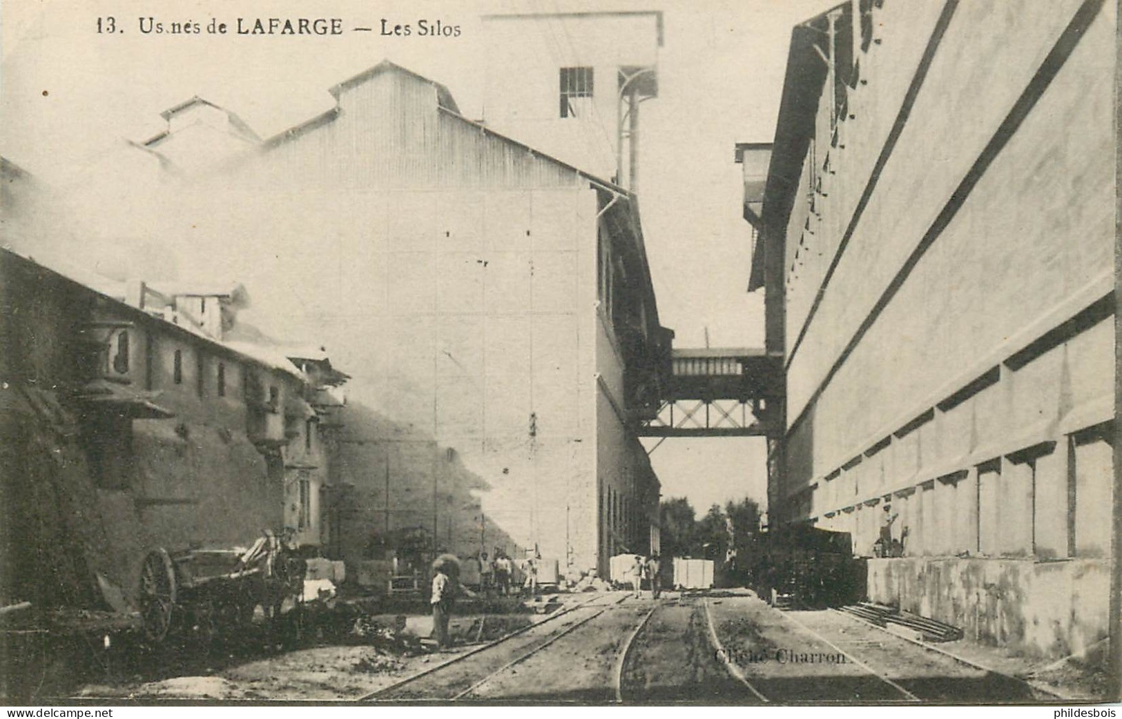 ARDECHE  VIVIERS  Usines De LAFARGE  Les Silos - Viviers