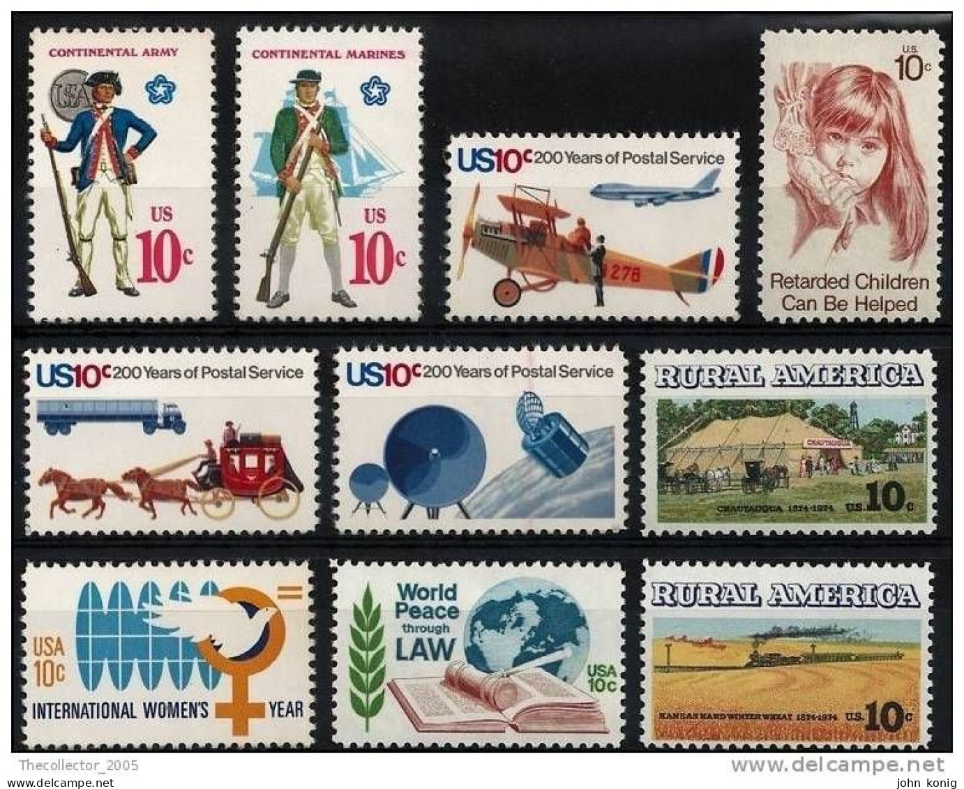 LOTTO FRANCOBOLLI - STAMPS LOT - STATI UNITI D'AMERICA - U.S.A. - Sammlungen