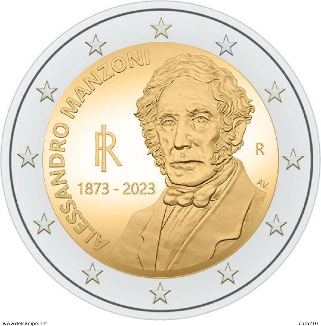 Italie / Italy / Italia - 2 Euro 2023 Manzoni - Conmemorativas