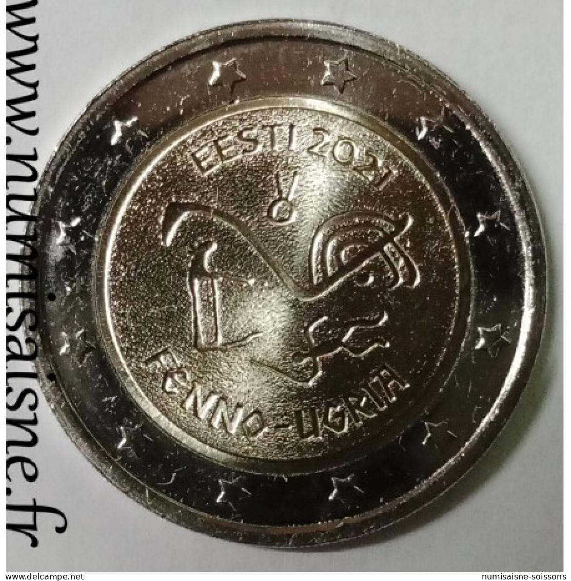 ESTONIE - 2 EURO 2021 - PEUPLES FINNO-OUGRIENS - SPL - Estonie