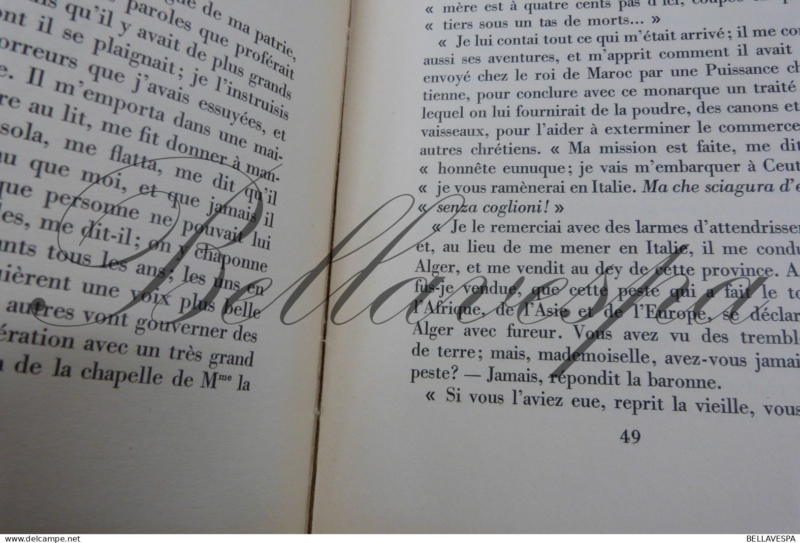 CANDIDE  l’Optimisme  Voltaire Illustrations de BRUNELLESCHI Librairie Gibert Jeune Paris  deuxieme tirage N° 709/2000