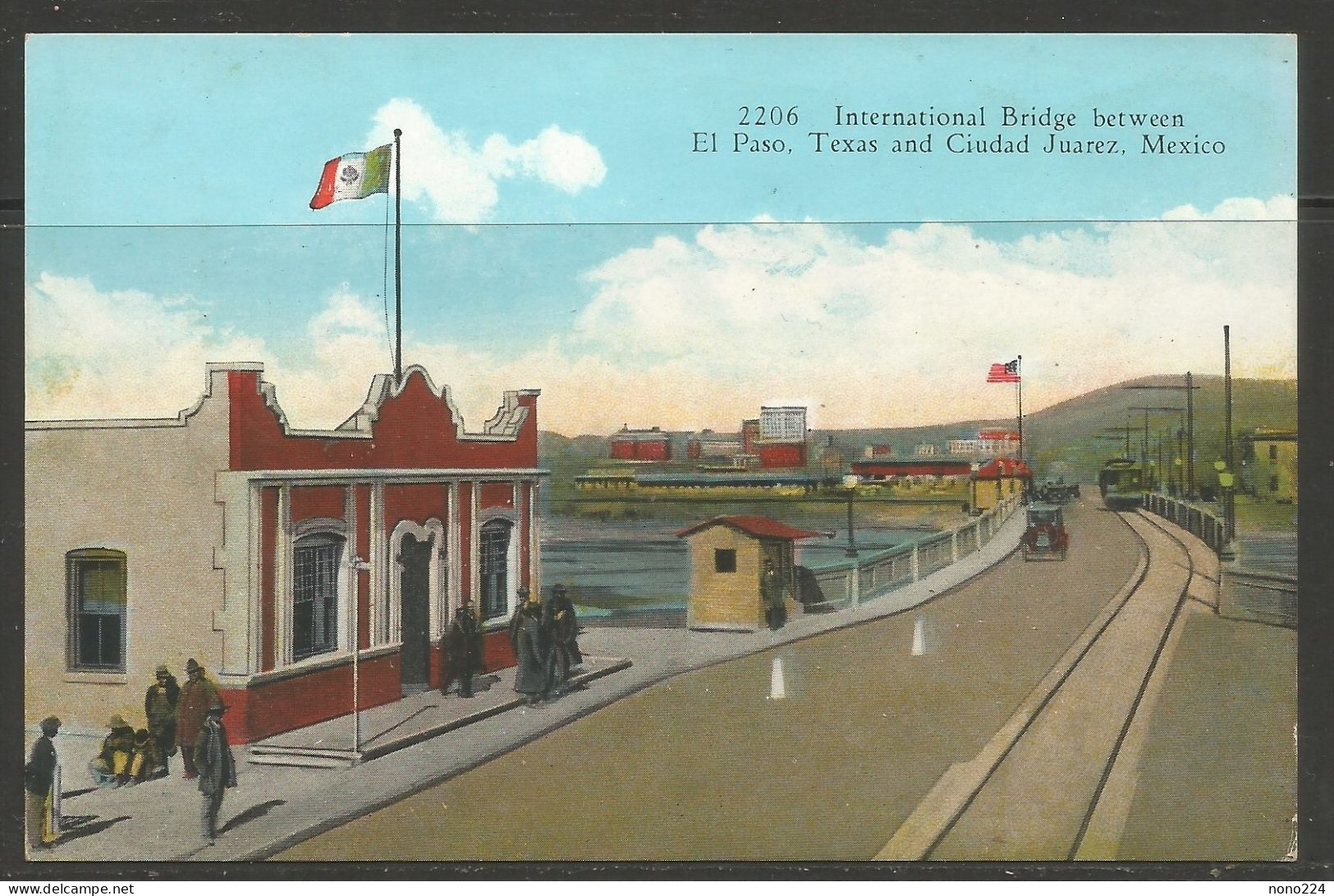 Carte P ( International Bridge Between El Paso, Texas And Ciudad Juarez, Mexico ) - El Paso