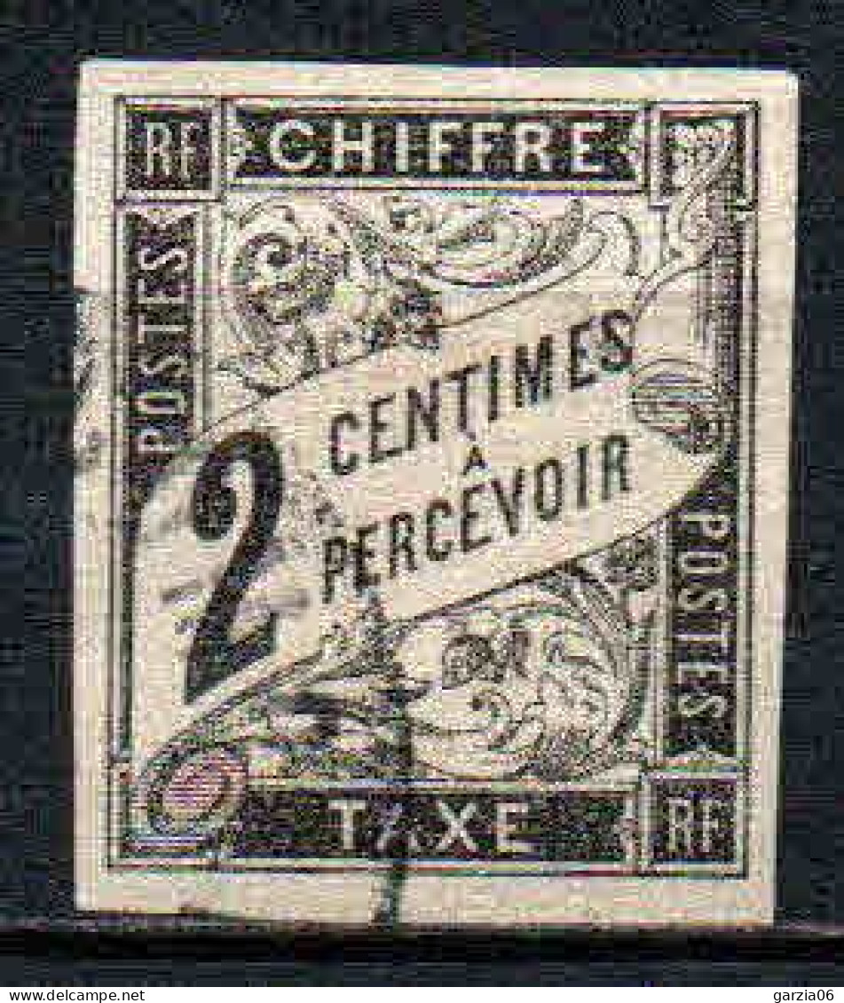 Colonies Générales -  1884 - Taxe  - N° 2 -  Oblit - Used - Strafportzegels