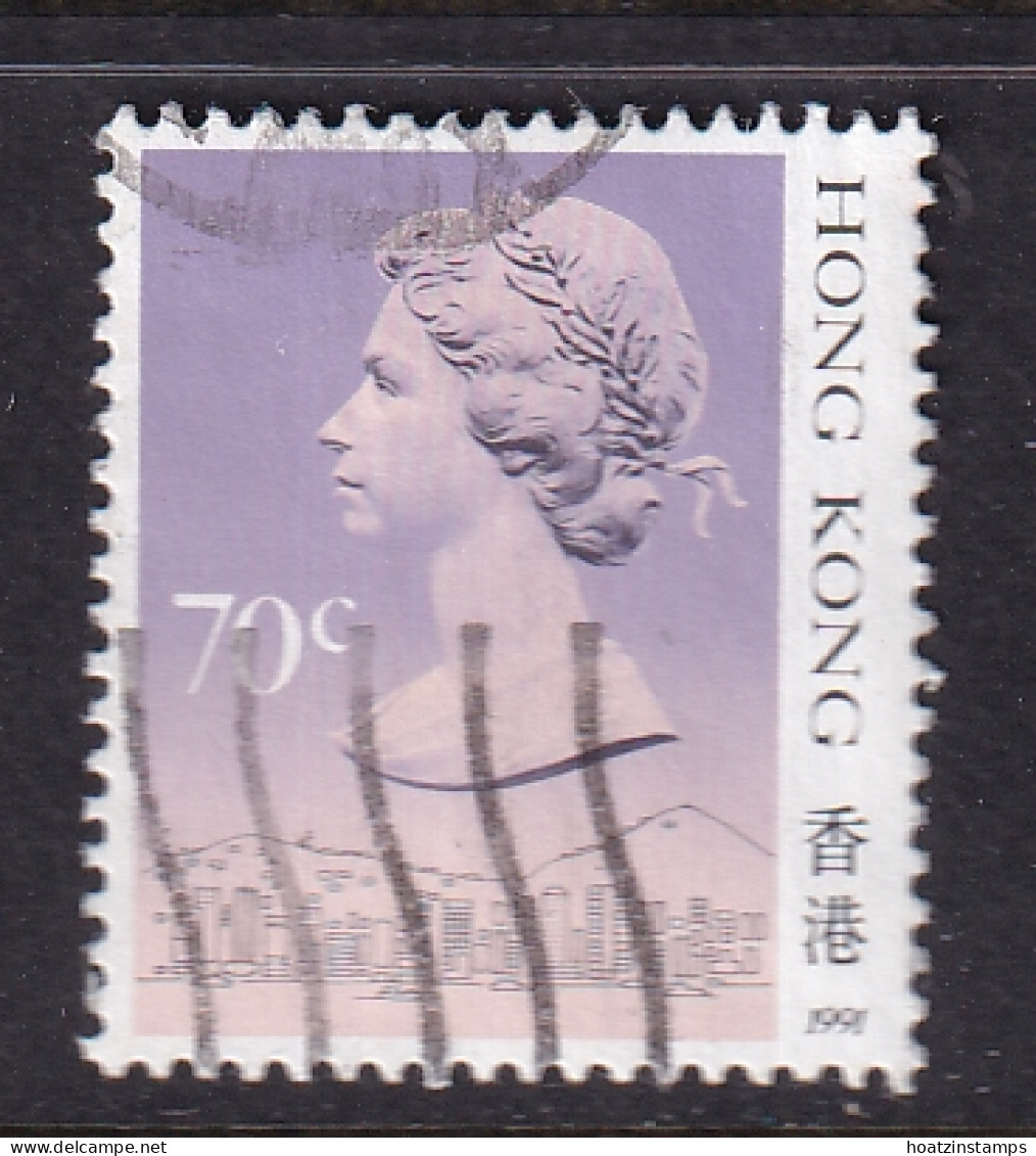 Hong Kong: 1989/91   QE II     SG604      70c   [Imprint Date: '1991']    Used - Used Stamps