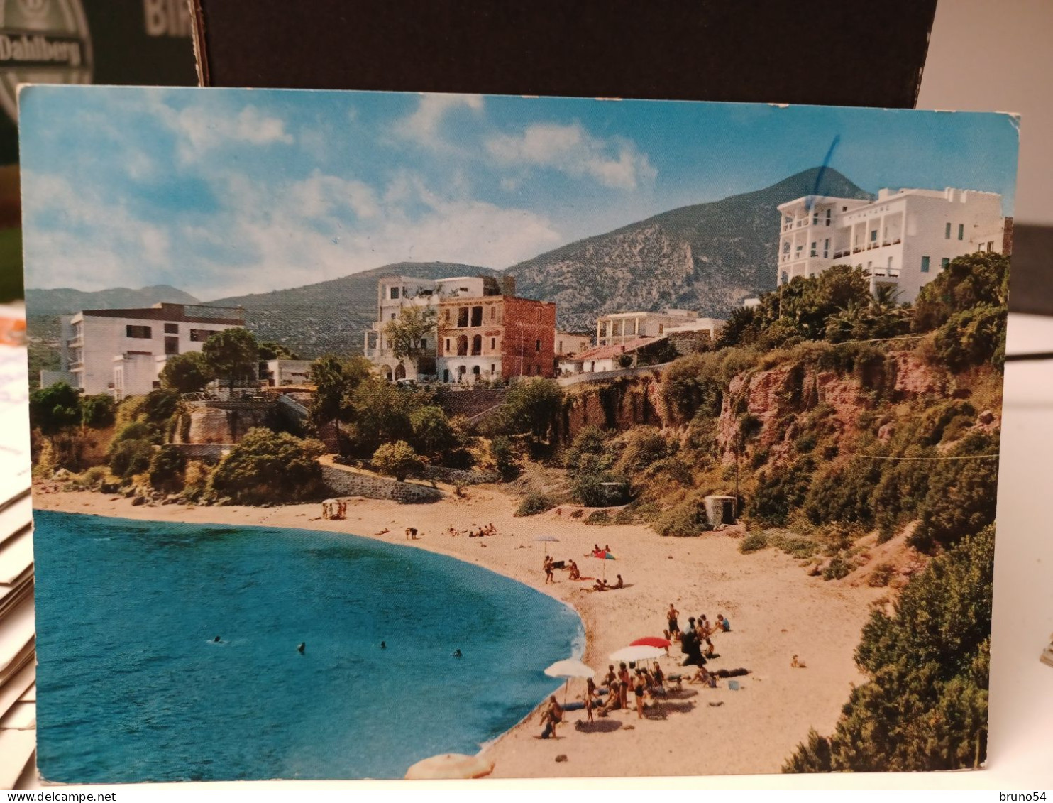 Cartolina Cala Gonone,Dorgali  Prov Nuoro ,spiaggia 1968 - Nuoro