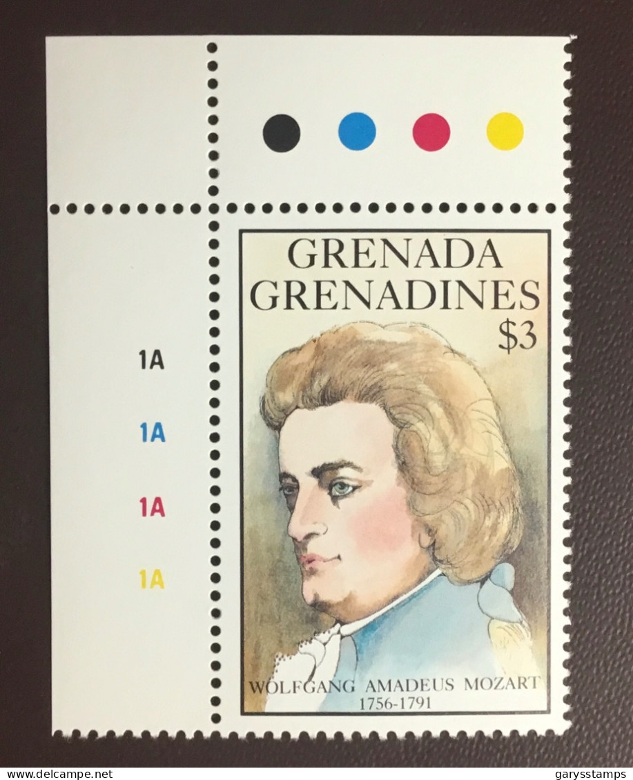 Grenada Grenadines 1992 Mozart Bicentenary MNH - Grenade (1974-...)