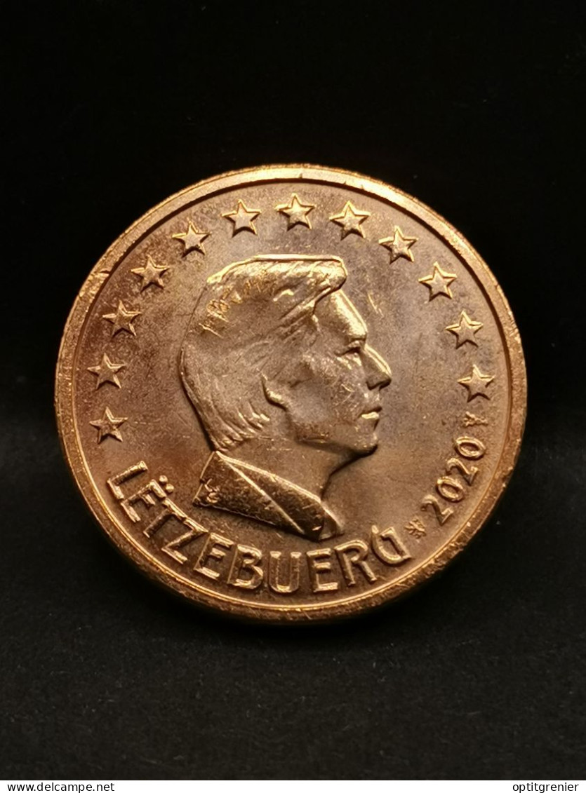 2 CENTS EURO LUXEMBOURG 2020 - Luxemburg
