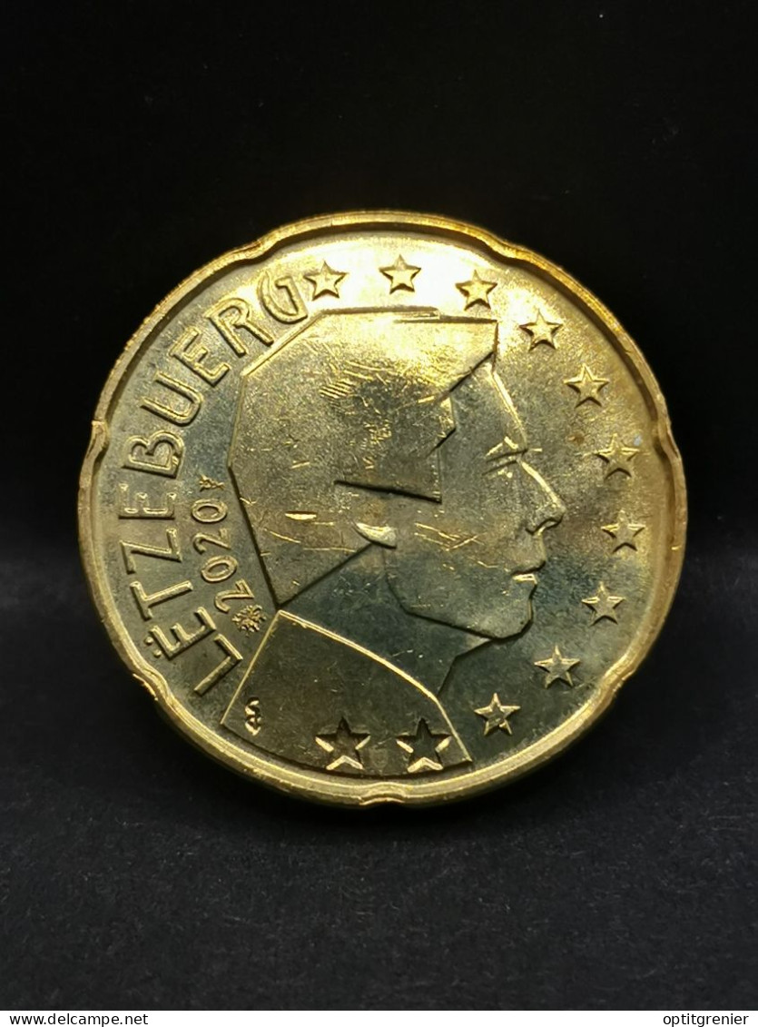 20 CENTS EURO LUXEMBOURG 2020 - Luxemburg