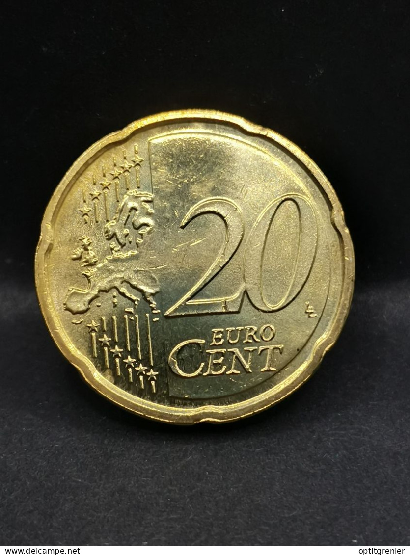 20 CENTS EURO LUXEMBOURG 2020 - Luxemburg