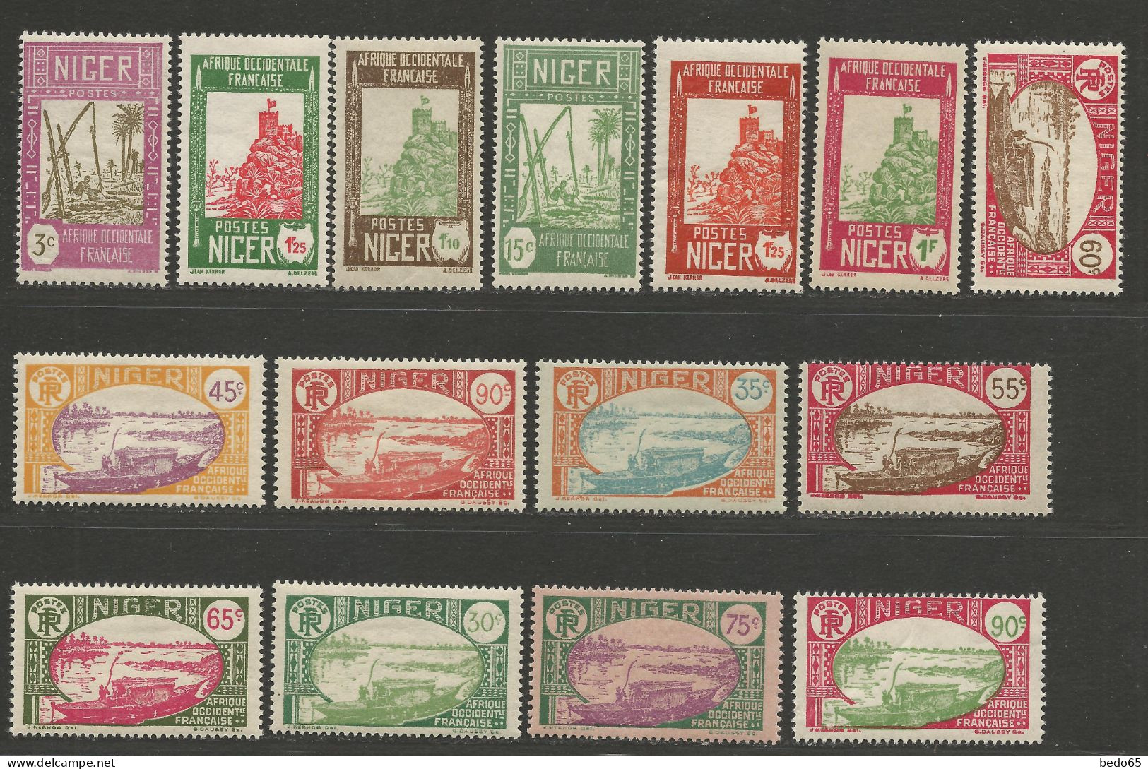 LOT NIGER NEUF* Avec Ou Trace De CHARNIERE Voir Description / Hinge / MH - Unused Stamps