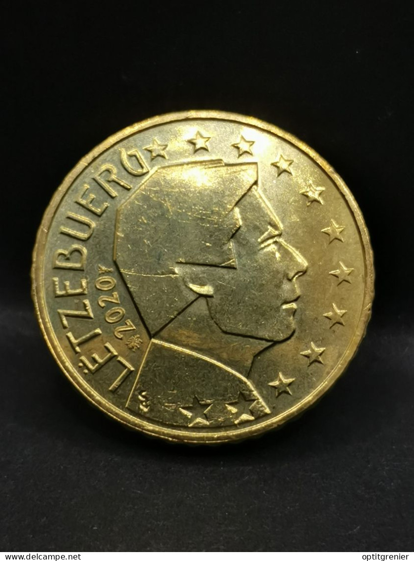 50 CENTS EURO LUXEMBOURG 2020 - Luxemburg
