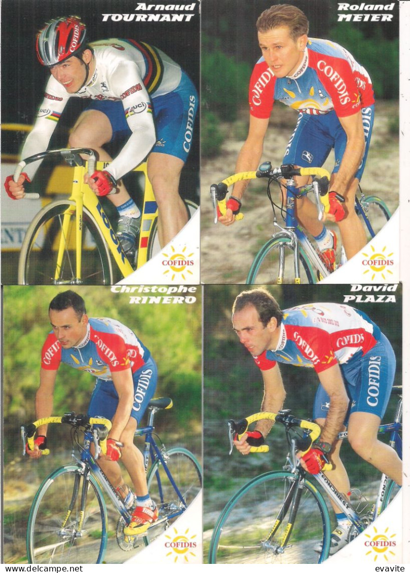 Lot Complet De 25 Cartes Cofidis Tour De France 1998 -   Voir Scan Pour Détails... - Cyclisme