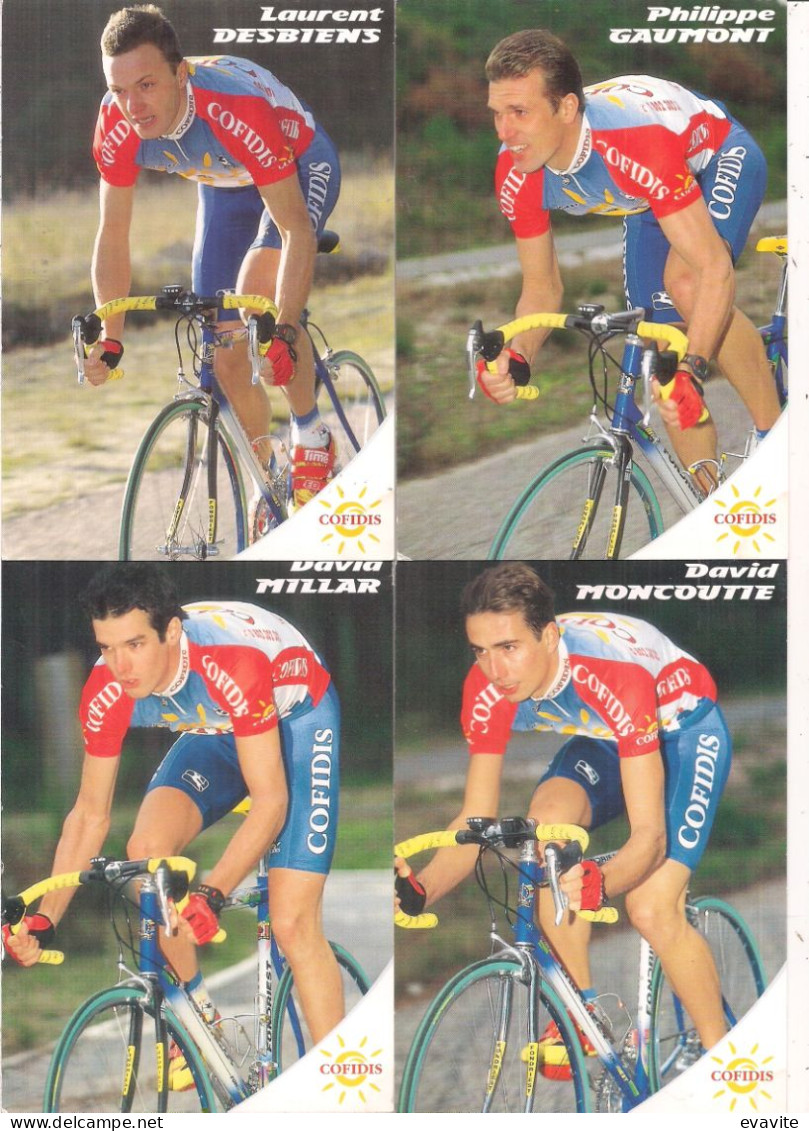 Lot Complet De 25 Cartes Cofidis Tour De France 1998 -   Voir Scan Pour Détails... - Cyclisme