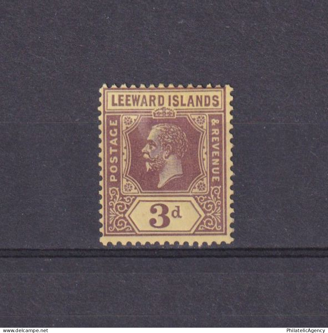 LEEWARD ISLANDS 1921, SG# 69, King George V, MH - Leeward  Islands