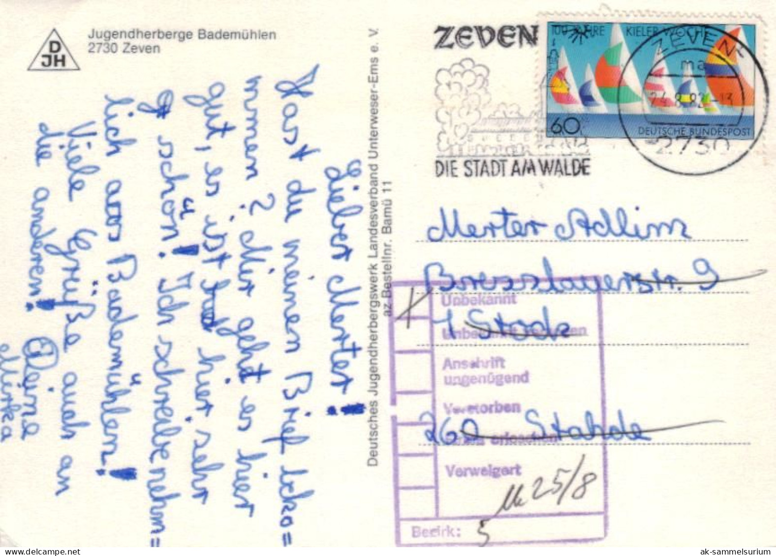 Bademühlen (Zeven) / Jugendherberge / DJH (D-A416) - Zeven