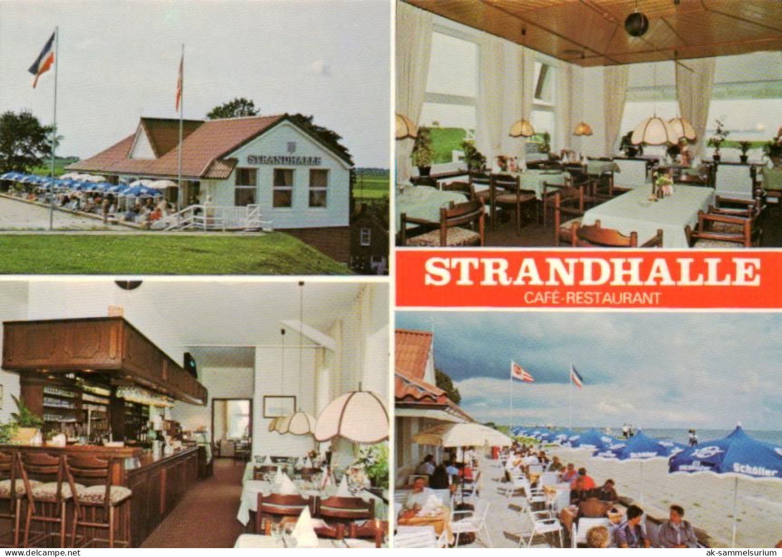 2212 Brunsbüttel / Restaurant "Strandhalle" (D-A416) - Brunsbüttel