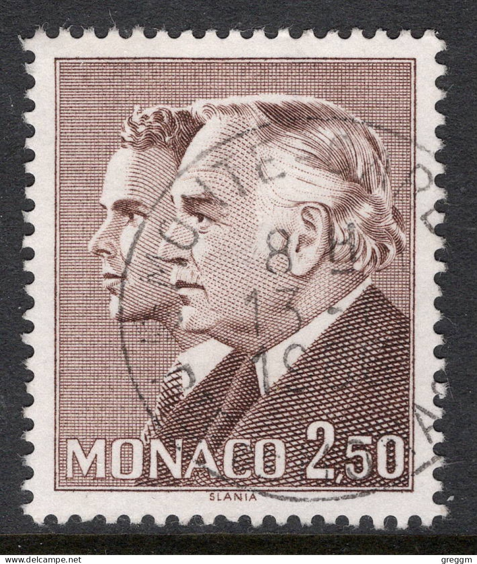 Monaco 1985 Single Stamp Rainier III & Prince Albert In Fine Used - Used Stamps