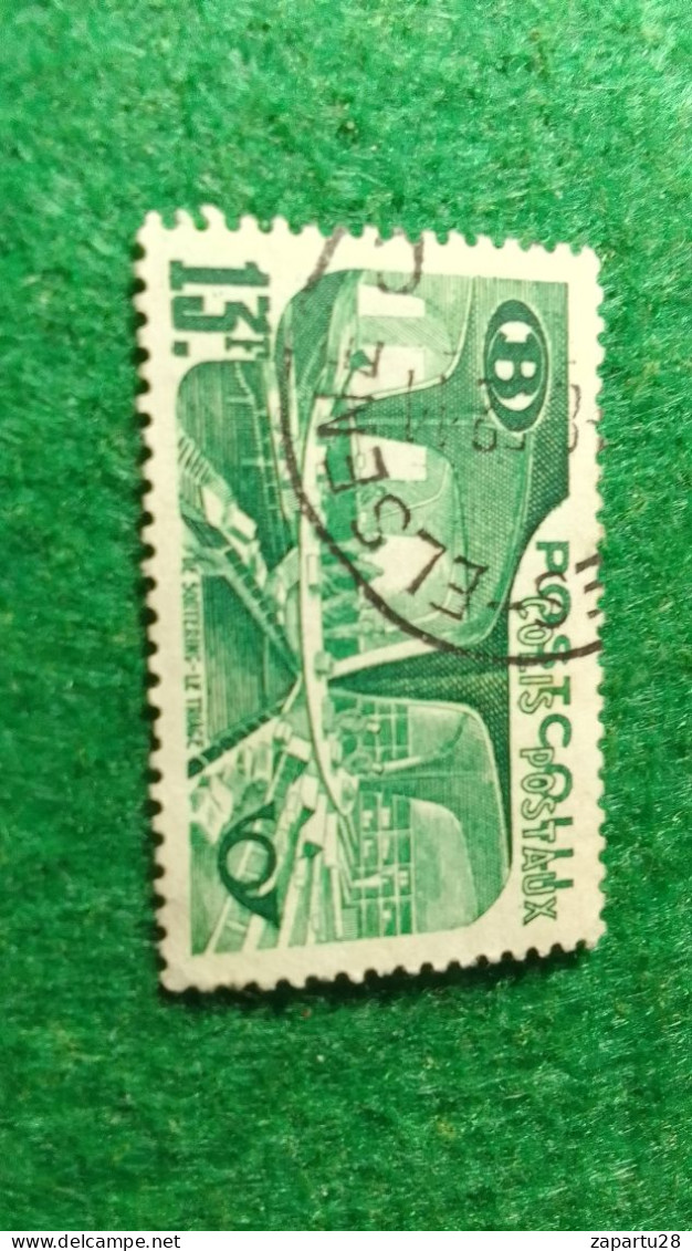 BELÇİKA-   DEMİRYOLU PAKET  POSTASI --1952-87-   13 FR.   DAMGALI - Gebraucht