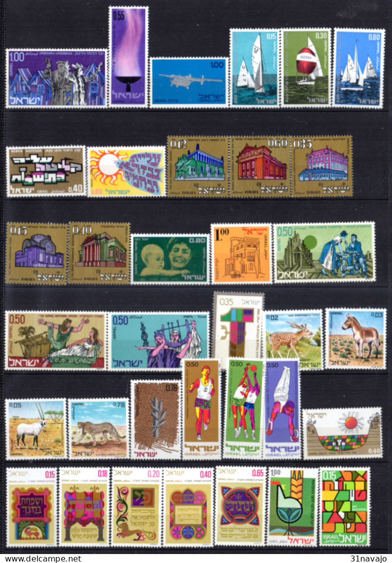 ISRAEL - Lot Timbres Neufs Sans Tab 1 - Colecciones & Series