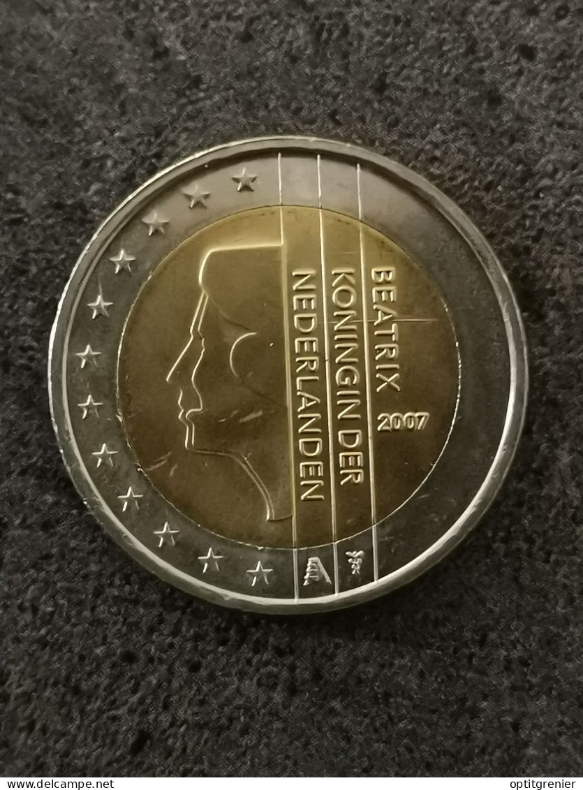 2 EURO PAYS BAS 2007 / EUROS NEDERLAND - Niederlande