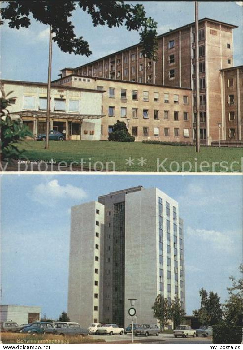 41582350 Ruesselsheim Main Krankenhaus Zentralgebaeude Schwesternhochhaus Ruesse - Rüsselsheim