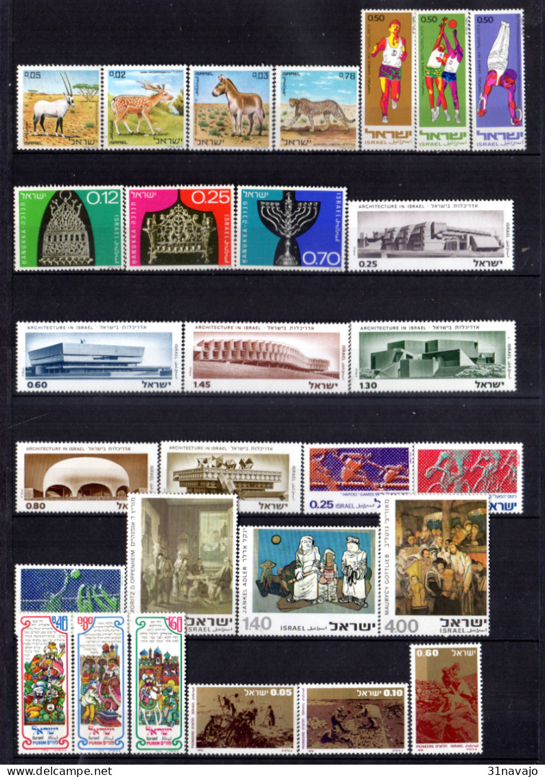 ISRAEL - Lot Timbres Neufs Sans Tab 2 - Collections, Lots & Series