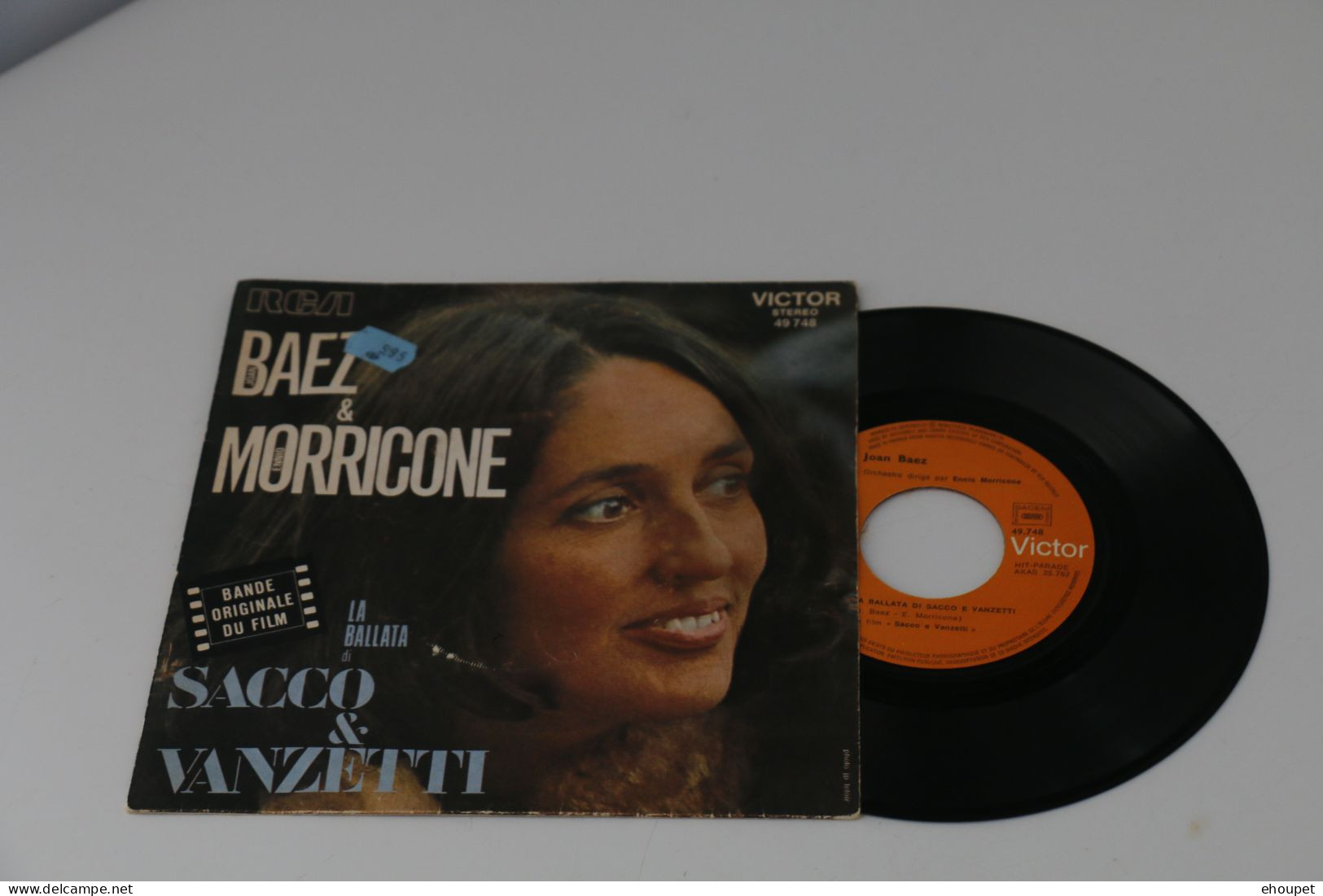 LJOAN BAEZ ENNIO MORRICONE LA BALLADE DE SACCO ET VANZETTI - Filmmusik