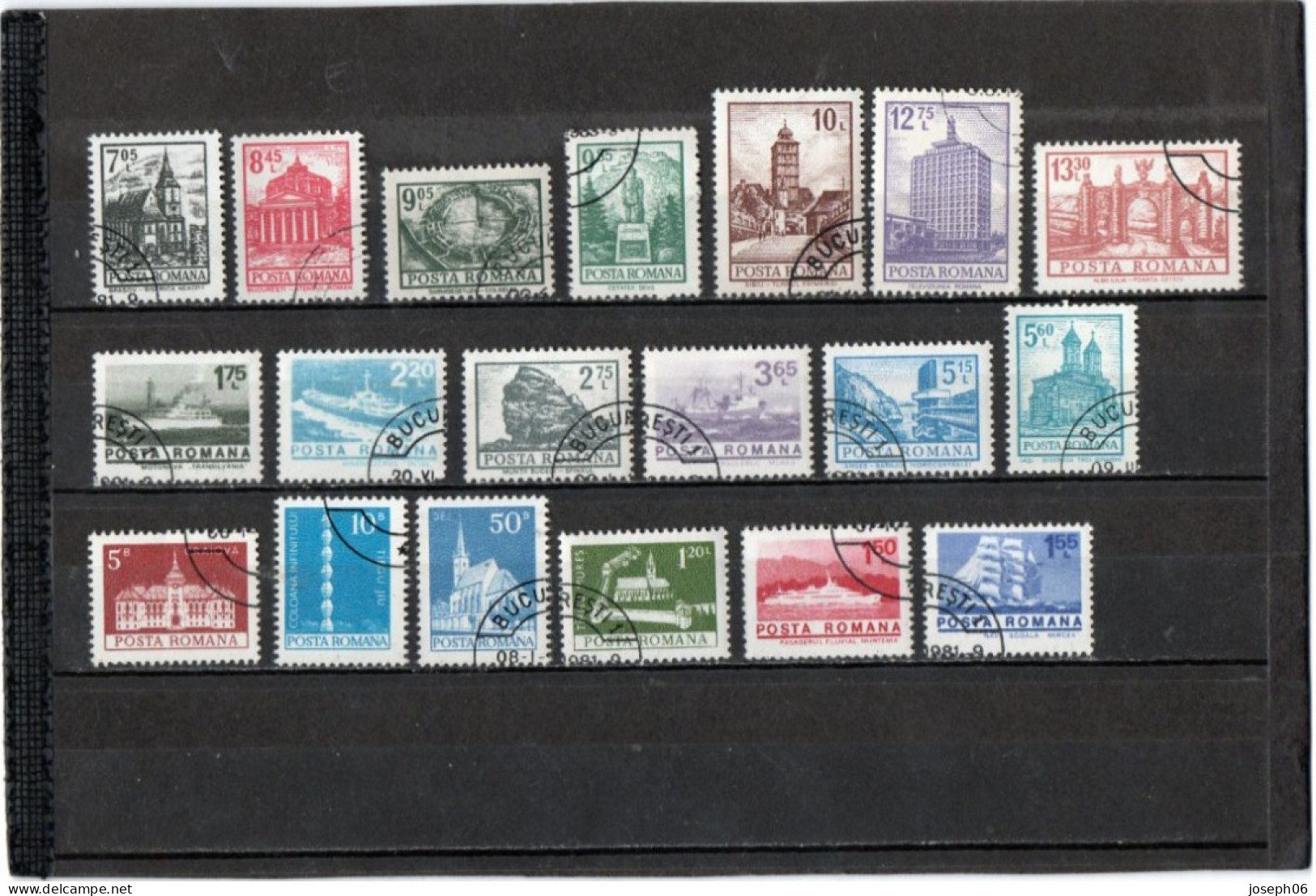 ROUMANIE    1972-74  Y. T. N° 2757  à  2793  Incomplet  Oblitéré - Used Stamps