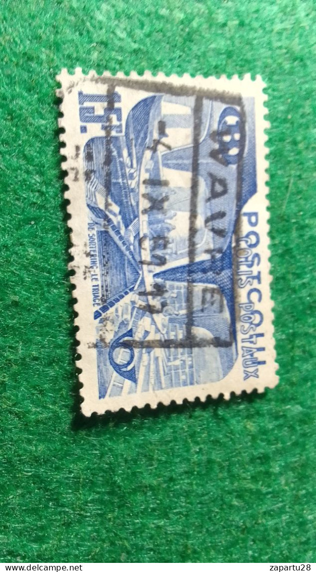 BELÇİKA-   DEMİRYOLU PAKET  POSTASI --1952-87-   15 FR.   DAMGALI - Afgestempeld