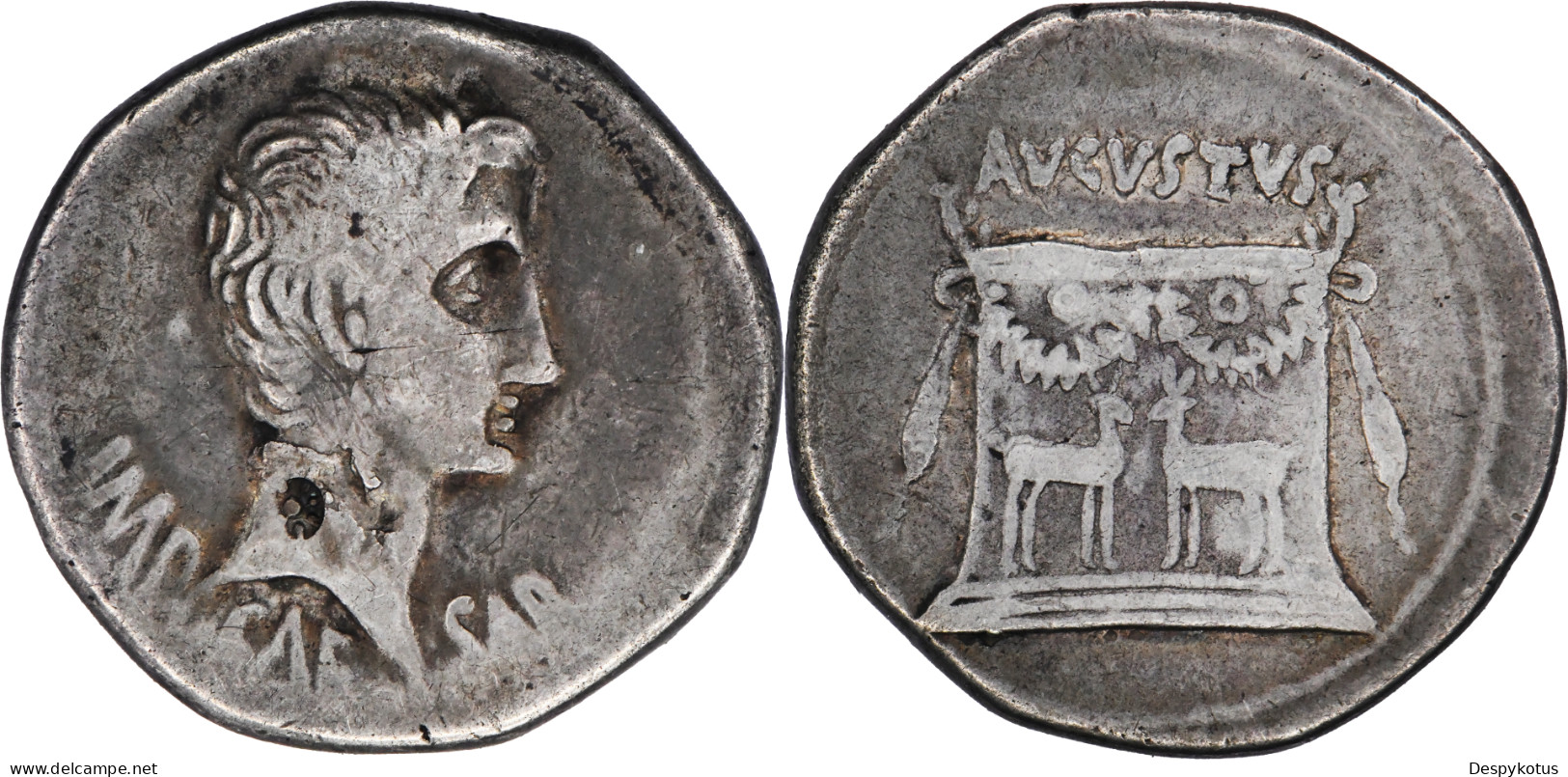 ROME - TRES RARE - Cistophore - AUGUSTE - Temple De Diane - Ephèse - RIC.482 - 17-330 - The Julio-Claudians (27 BC Tot 69 AD)