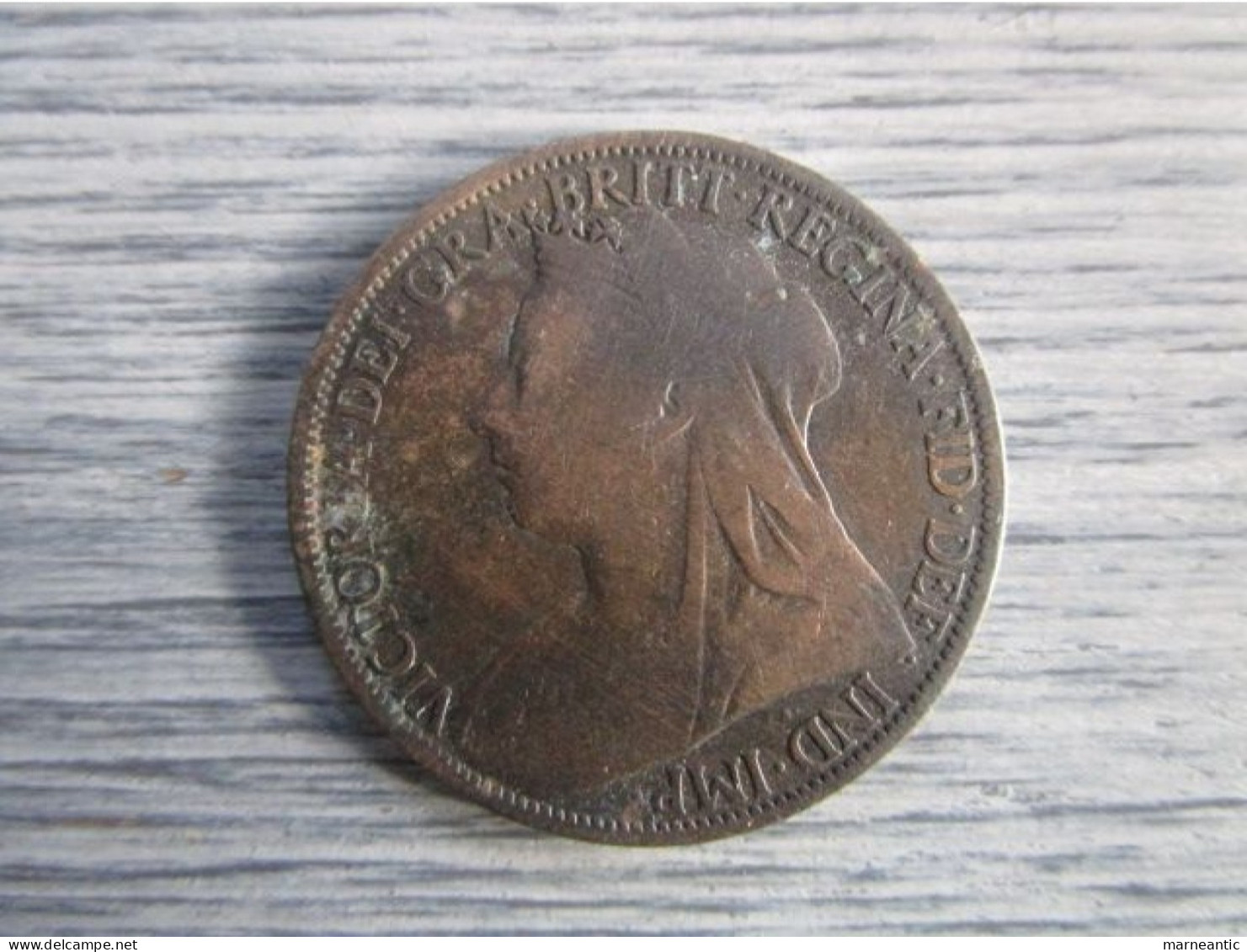 GRANDE BRETAGNE.ONE PENNY 1896 .VICTORIA - Andere & Zonder Classificatie