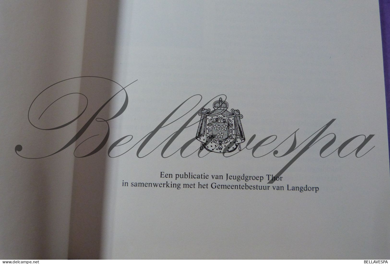 LANGDORP 100 Jaar De Lens Op Langdorp 1976 - Auteurs Français