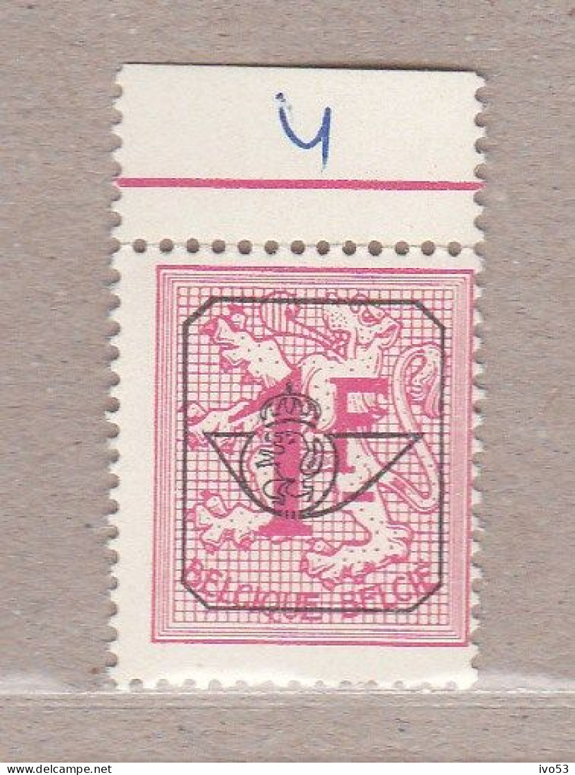1967 Nr PRE790-P1** Zonder Scharnier:dof Papier.Heraldieke Leeuw:1fr.Opdruk Type G. - Typos 1951-80 (Chiffre Sur Lion)