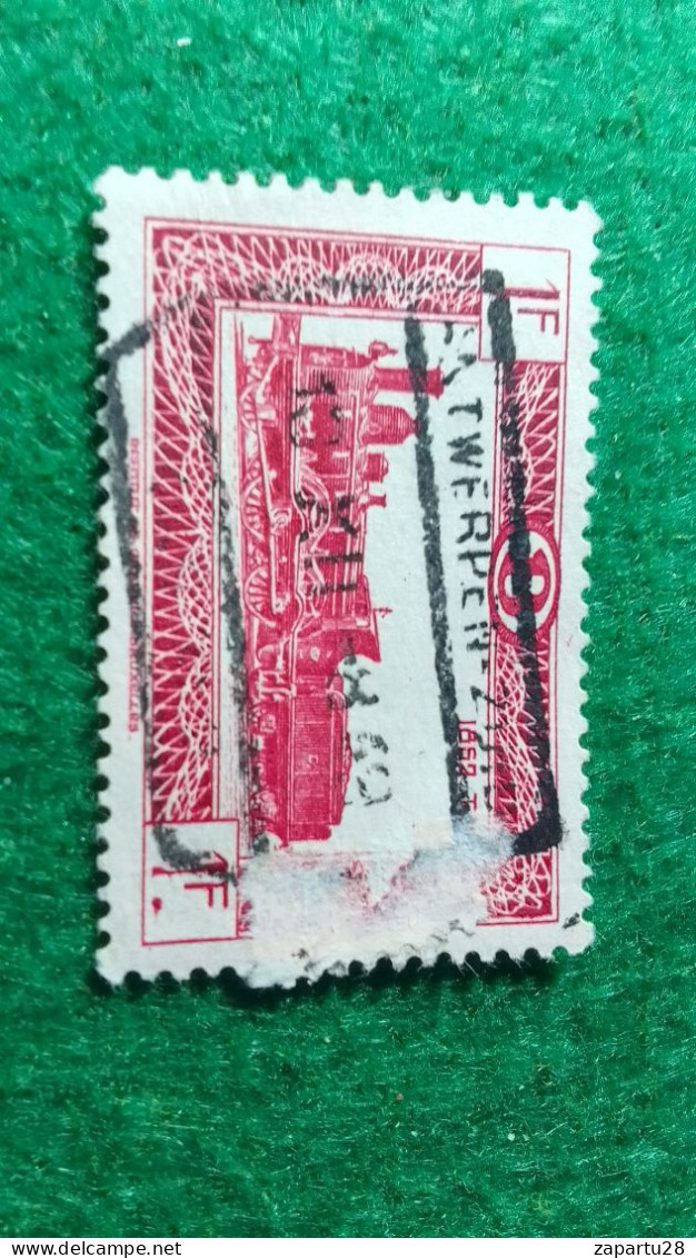 BELÇİKA-   DEMİRYOLU PAKET  POSTASI --1952-87-   1 FR.   DAMGALI - Usados