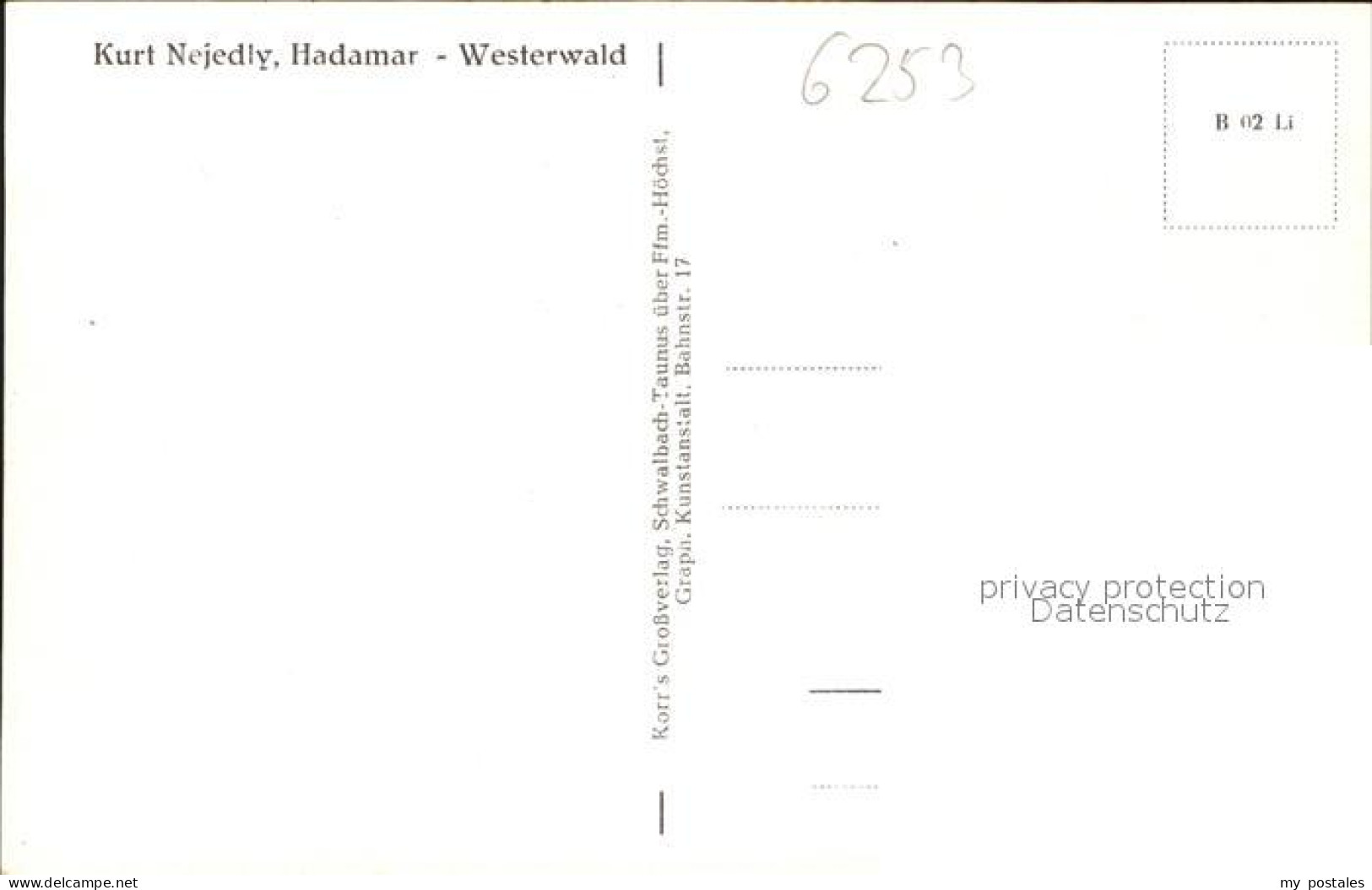 41581474 Hadamar Westerwald Westerwald Stadt Hadamar Westerwald - Hadamar