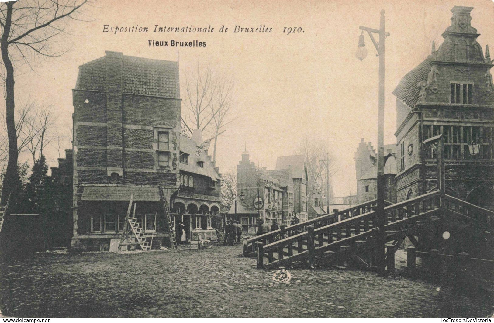 BELGIQUE - Bruxelles - Exposition Internationale De Bruxelles 1910 - Vieux Bruxelles - Carte Postale Ancienne - Weltausstellungen