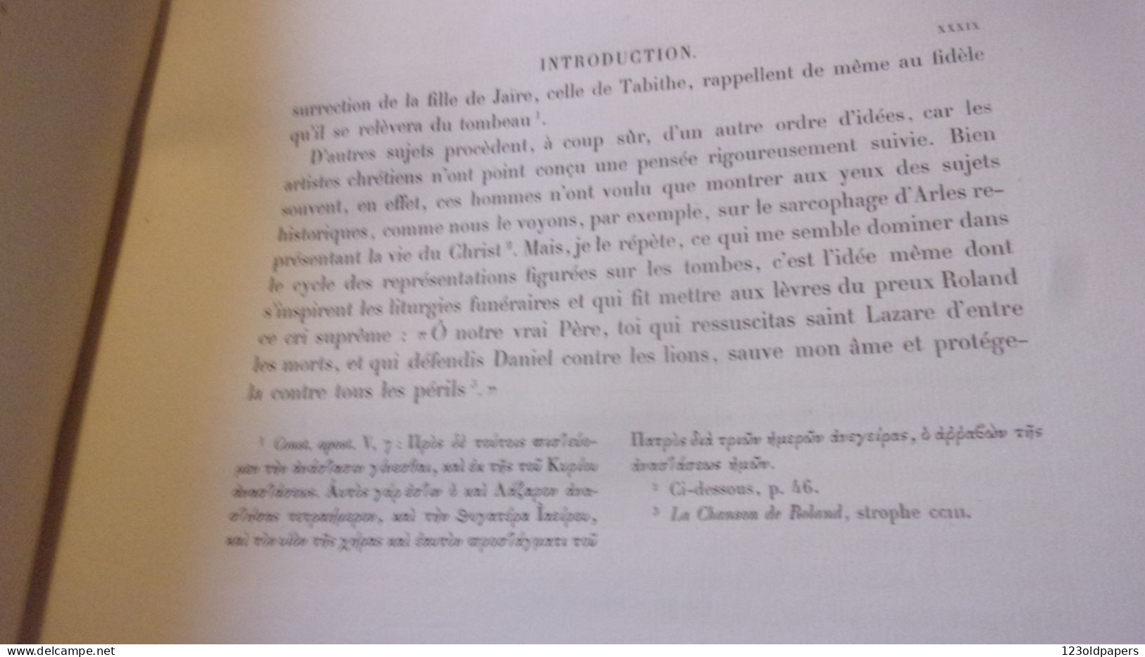 1886 Etude sur les sarcophages chrétiens antiques de la ville d'Arles... / Edmond Le Blant DESSINS PIERRE FRITEL / PLANC