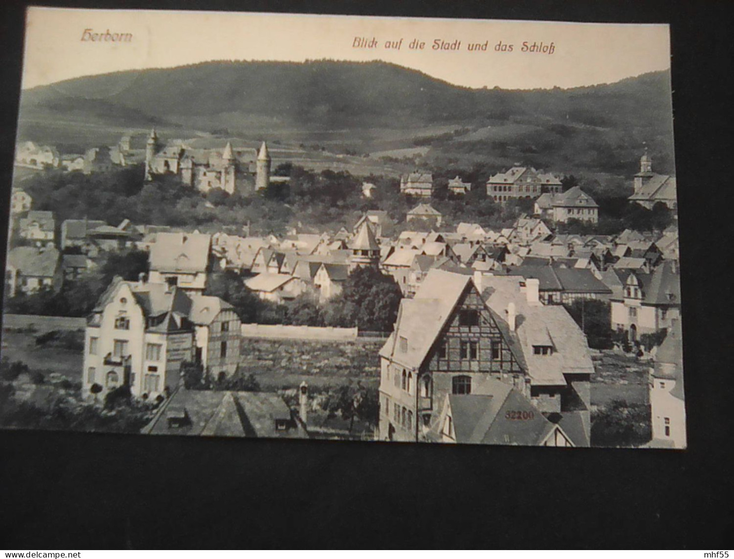 NAK D2 Herborn. Stadt Und Schloss. 1912 - Herborn