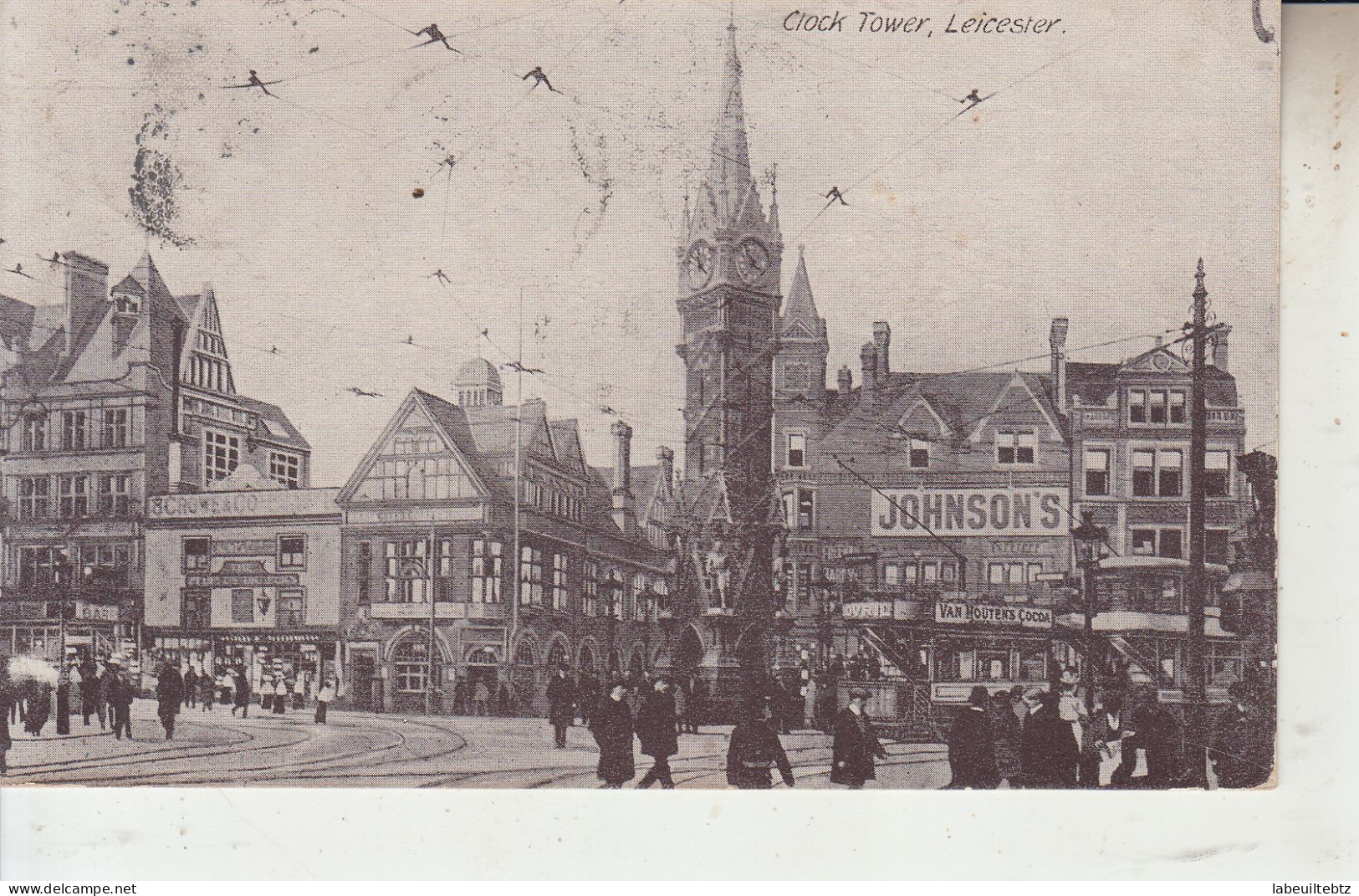 LEICESTER - Clock Tower - Oblitération  PRIX FIXE - Leicester