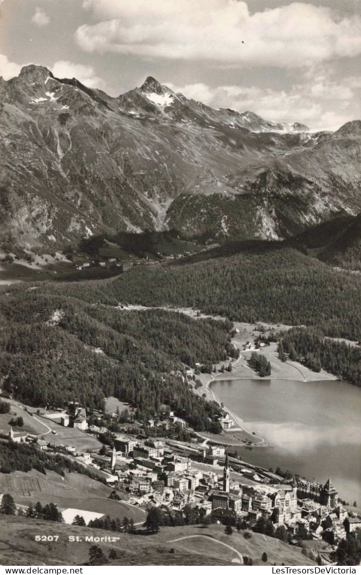 SUISSE - Saint-Moritz - Panorama - Carte Postale Ancienne - St. Moritz