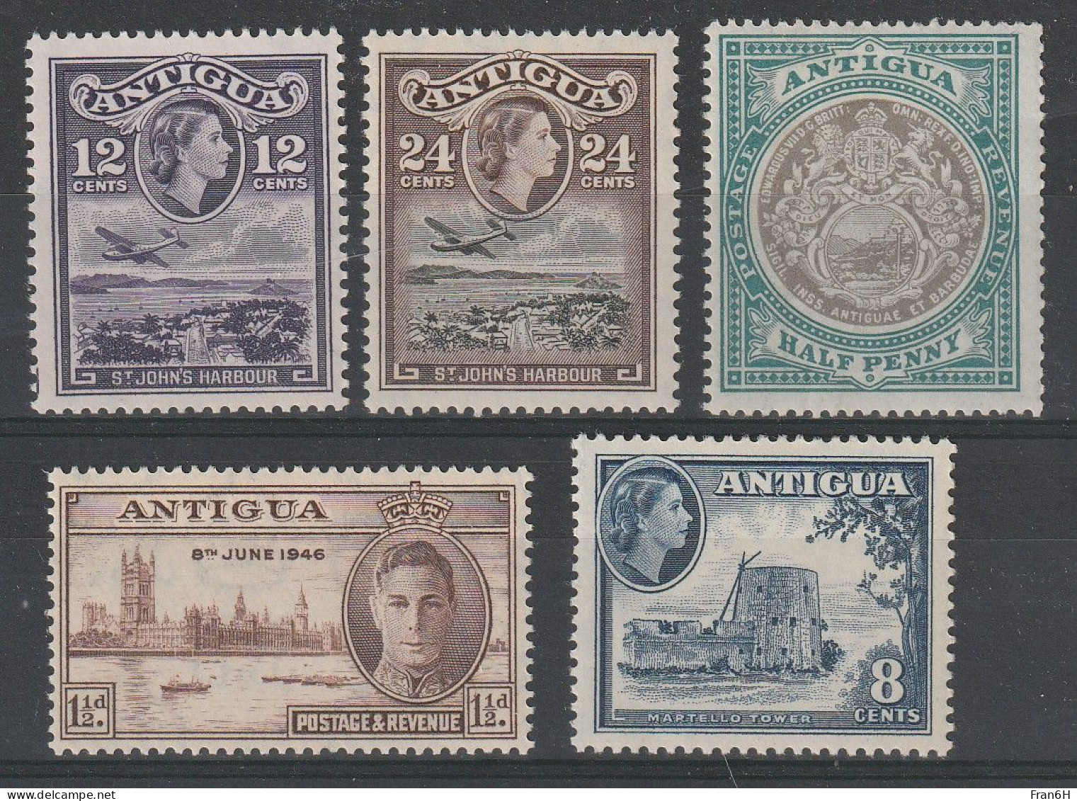 ANTIGUA - Neufs * - MH - 1858-1960 Colonia Británica