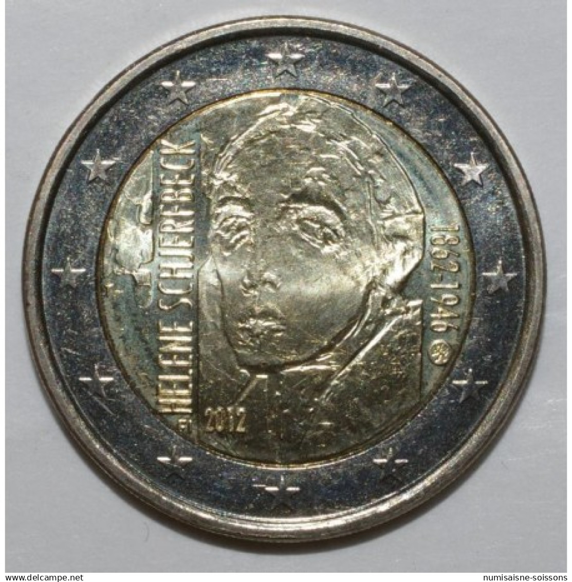 FINLANDE - 2 EURO 2012 - 150 EME ANNIVERSAIRE DE HELENE SCHJFBECK - Finlandia